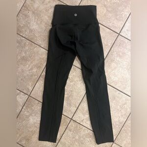 Lululemon Black Leggings Women Size 2